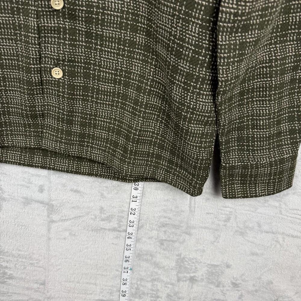 NWT Common People Shirt Men Sz S Shacket Overshirt Plaid Granby Luxe Knit $209 - Picture 9 of 10